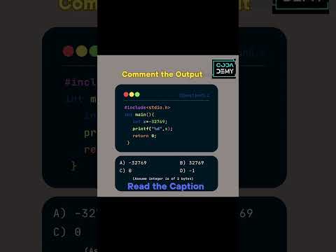 Watch Master C programming playlist.Link in bio