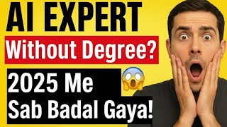 How to Become an AI Engineer in 2025💡 || Complete Step by Step Roadmap with Real Value in Hindi