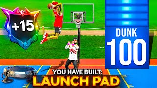 NEW "Launch Pad" Build has a 100 DUNK and it's UNSTOPPABLE!