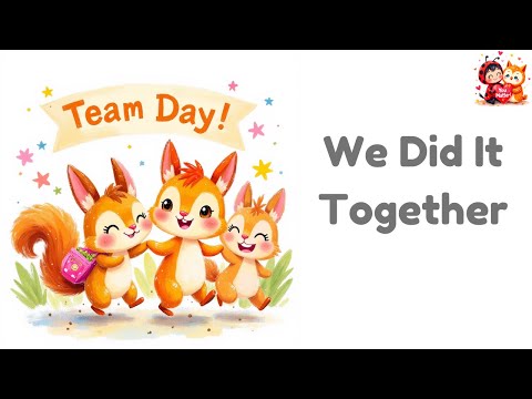 Sunny’s Team Day 🐿️🌳 A Bright Tale About Cooperation, Listening, and Learning to Share Leadership