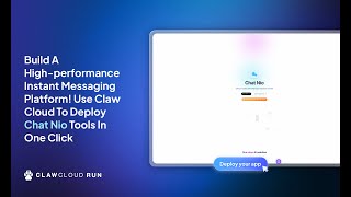 Deploy #chatnio with #clawcloudrun in one click!