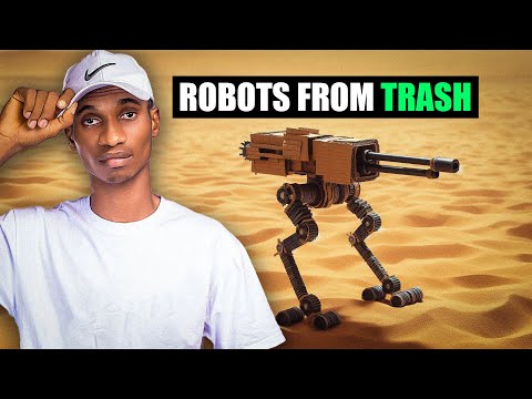 The Nigerian Boy Who Builds Robots from Trash