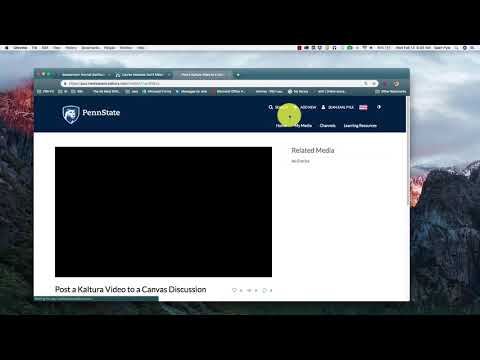 Using Kaltura Quiz Feature