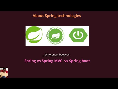 Difference between Spring vs Spring MVC vs Spring boot | #tvstreetechnologies