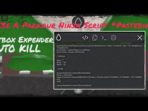 [Hydrogen & Fluxus] | Be A Parkour Ninja Script **Pastebin**