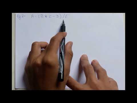 INFIX TO POSTFIX | MORE EXAMPLES | DATA STRUCTURE