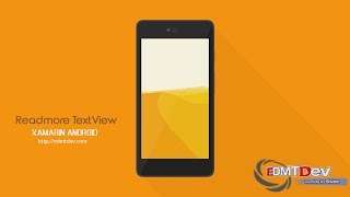 Xamarin Android Tutorial - Read More TextView