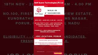 Tamilnadu Job l Chennai Job l HR Job l @Jobportalhrss  #jobs #jobsearch #jobvacancy #jobseekers