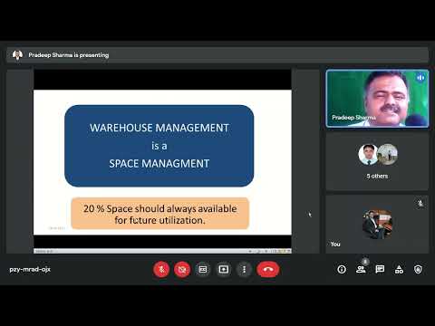Warehouse Management By Pradeep Sharma (Chief Training Designer)