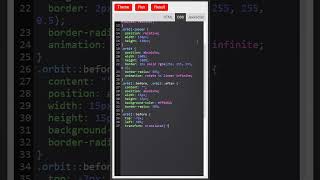Spinning Orbits | HTML CSS