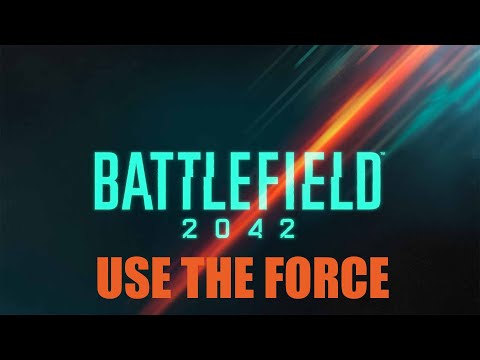 Battlefield 2042 plane jump scene with Star Wars sounds