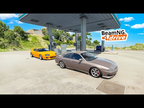 Driving SLOW cars FAST on Italian roads in BeamNG.Drive | Realistic Gameplay