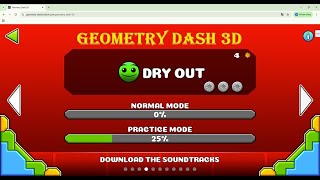 🔥 Level 4 Geometry Dash 3D | Failed 25% But Still Fun! 💥🕹️