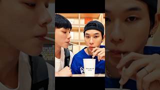 Drinking soda from his mouth😳🤭|Thai BL #daouoffroad #blseries #bl #blshorts #viralvideo #couplegoals