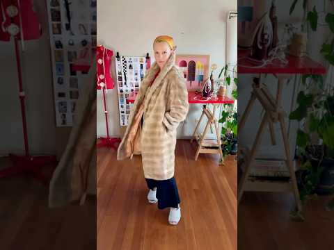 Thrifted Winter Coats- Part 1 #circulareconomy #thrifting #winterfashion