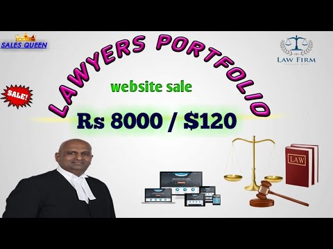 Create Marvellous Lawyer Website Rs 8000 only...