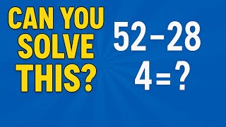 “Only 1% Can Solve These Mind-Bending Math Puzzles!”