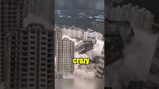 Buildings Getting Demolished In China!!