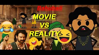 🔥_Bahubali_🔥 ll_✌_ Movie vs Reality_✌_ ll _Cartoon video_ ll Telugu_animation ll 2D Animaion