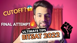 7 BITSAT Tips from 7 BITSians for final attempt | BITSAT 2022