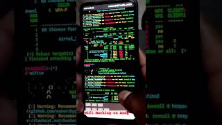 Hack Any WiFi Using Android! | Termux + Kali Nethunter | Educational Purpose Only #sukhx #shorts