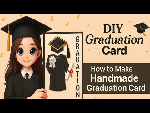 🎓 DIY Graduation Card Idea | How to Make a Graduation Card | Handmade Greeting Card 