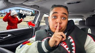 Leaving My Girlfriend Stranded In The Cold Prank *I felt bad*😩