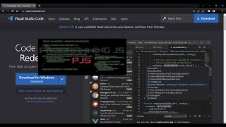 Visual Studio Code Installation.