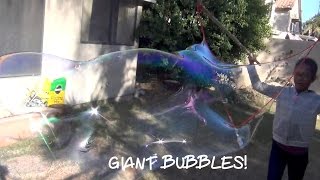 How To Make Big Giant Bubbles: Fun Homemade Activities For Kids