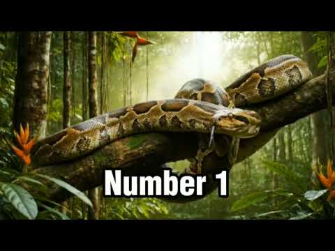 Number 1 - The Green Anaconda - These are the 10 places on Earth