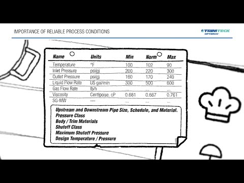 Valve Sizing Basics | The Importance of Reliable Process Conditions
