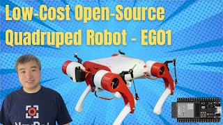 EG01 Low-Cost Open-Source, Educational Quadruped Robot | Fun & Easy DIY with ESP32