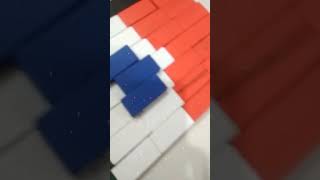 Made INDIA Flag With Dominos| QUICK CLUE RR