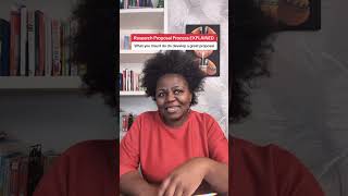 How to think about your RESEARCH PROPOSAL  #academicwriting #researchproposal #writingtips #phd #msc