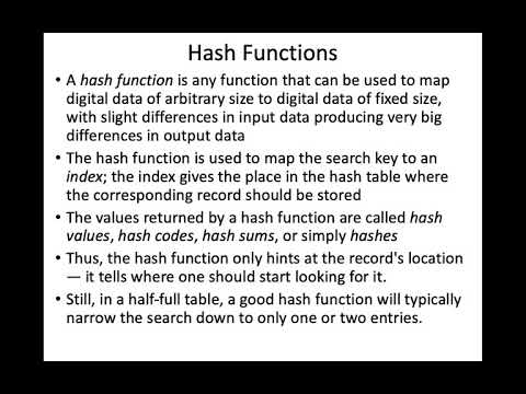 2018 CPSC 131 Hash Tables (part 1)