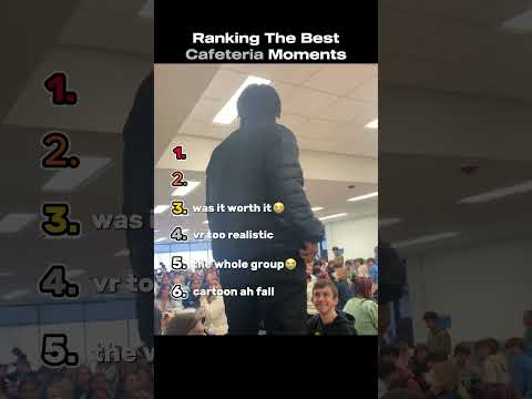 Ranking Best School Cafeteria Moments