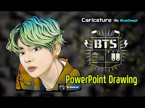 BTS V 김태형(뷔) 캐리커쳐 그리기