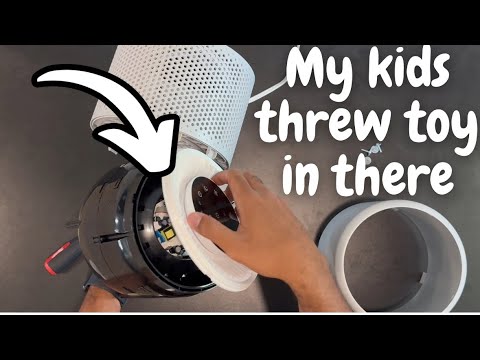 How to disassemble and re-assemble levoit air purifier