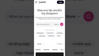 Graphic Design Website Inspiration #shorts