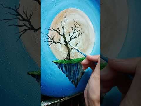 Fantasy Island of Love 💟 #art #speedpaint #arttutorial  #magic