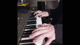 Over four months on keyboard. trying to use both hands now. dec 24