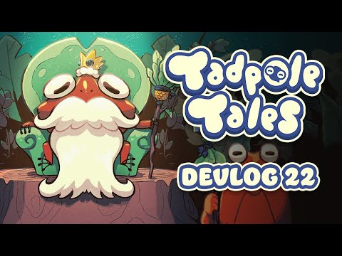 2D Hand Drawn Unity Game || Tadpole Tales Devlog 22