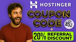Hostinger Coupon Code 2025 💥 Black Friday Deal + 20% REFERRAL DISCOUNT!