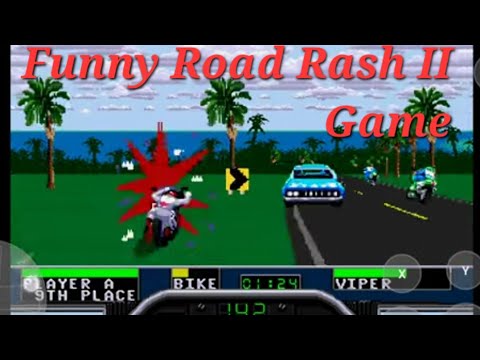 😅🏍Road Rash 2 (Sega Genesis) Funny Playaround