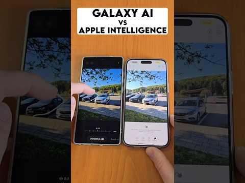 Galaxy AI V/S Apple Intelligence 🤩 || Which One Better☺️ #techtech #smartphone #tech