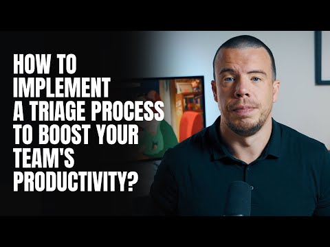 Dima in EM: How to Implement a Triage Process to Boost Your Team's Productivity