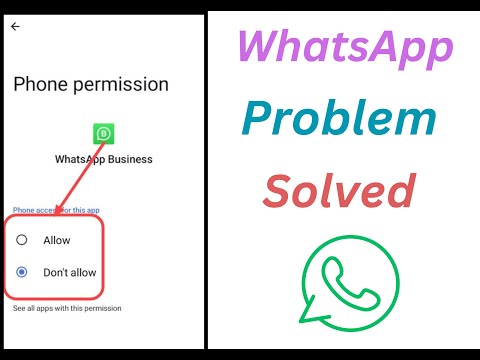 to call allow Whatsapp access to your microphone tap settings permissions and turn microphone on