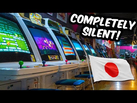 This HIDDEN Retro Arcade In Japan is COMPLETELY SILENT!