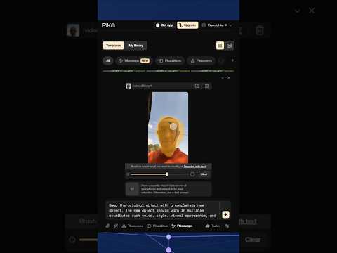 Pika Swaps: як замінити будь-який об'єкт на відео🔥VFX ефекти доступні кожному