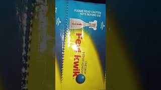 unboxing packaging new fevikwik kisi bhi cheez ko ashani se chipkay #crazyunboxing #fevikwik try it